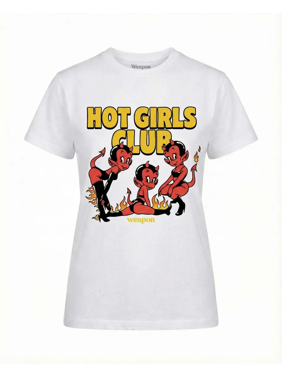 «HOT GIRLS CLUB» — футболка