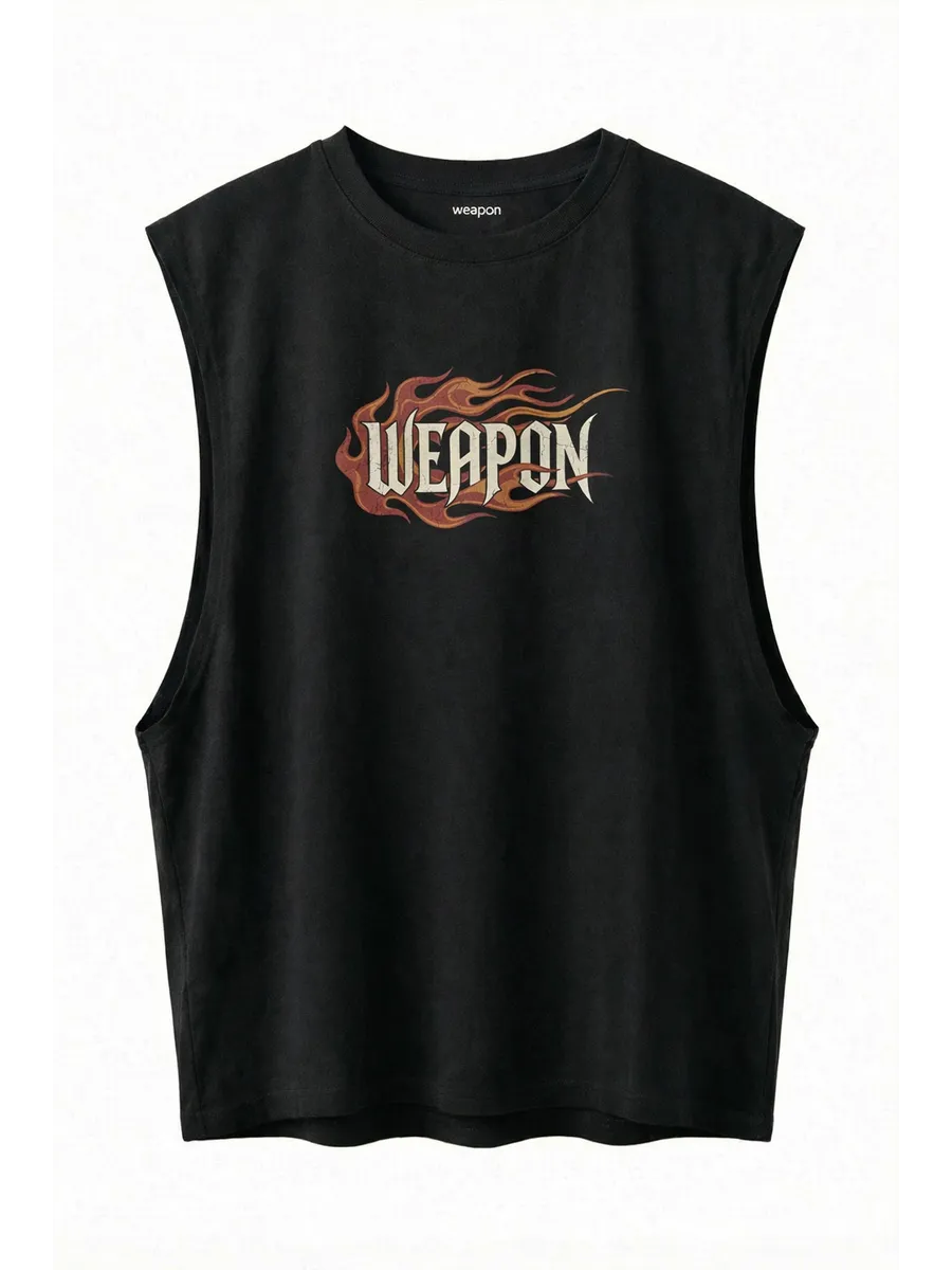 «Weapon Fire» — футболка без рукавов